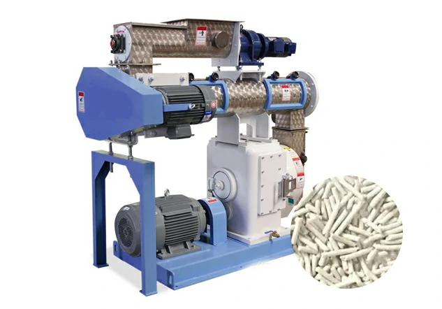 horizontal ring die pellet mill